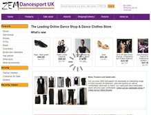 Tablet Screenshot of dancesport-uk.com